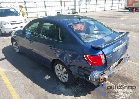 2011 Subaru Impreza 2.5I z USA, uszkodzony, nr VIN JF1GE6A6XBG520180